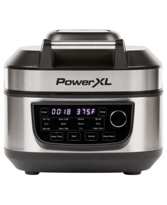 PowerXL Grill Air Fryer Combo 12-in-1 NEW box damage