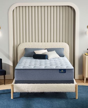 Serta - Perfect Sleeper Renewed Sleep 15" Medium Firm Mattress Set- California King
