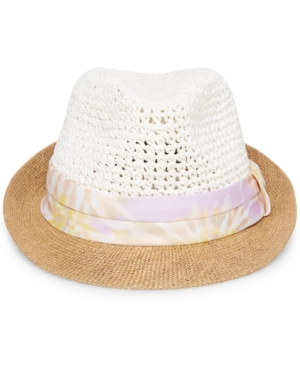 Steve Madden Tie-Dyed Band Fedora Hat
