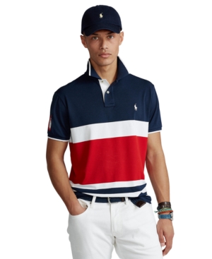 Polo Ralph Lauren Men's Team Usa Stretch Mesh Polo Shirt
