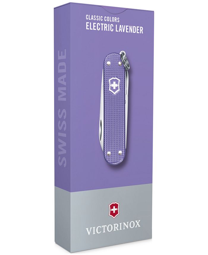 Victorinox Swiss Army - Classic SD Alox Pocketknife, Electric Lavender