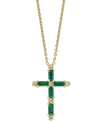 macys effy emerald necklace