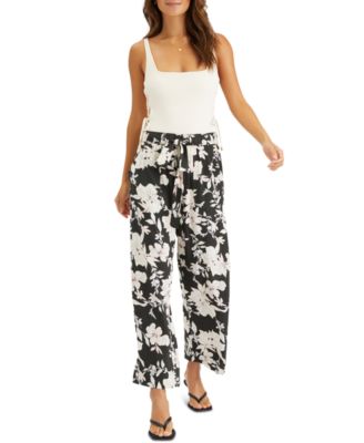 Sanctuary Sofia Printed Wide-Leg Pants 