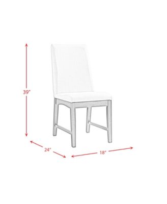 Simms 2 Piece Standard Height Side Chair Set