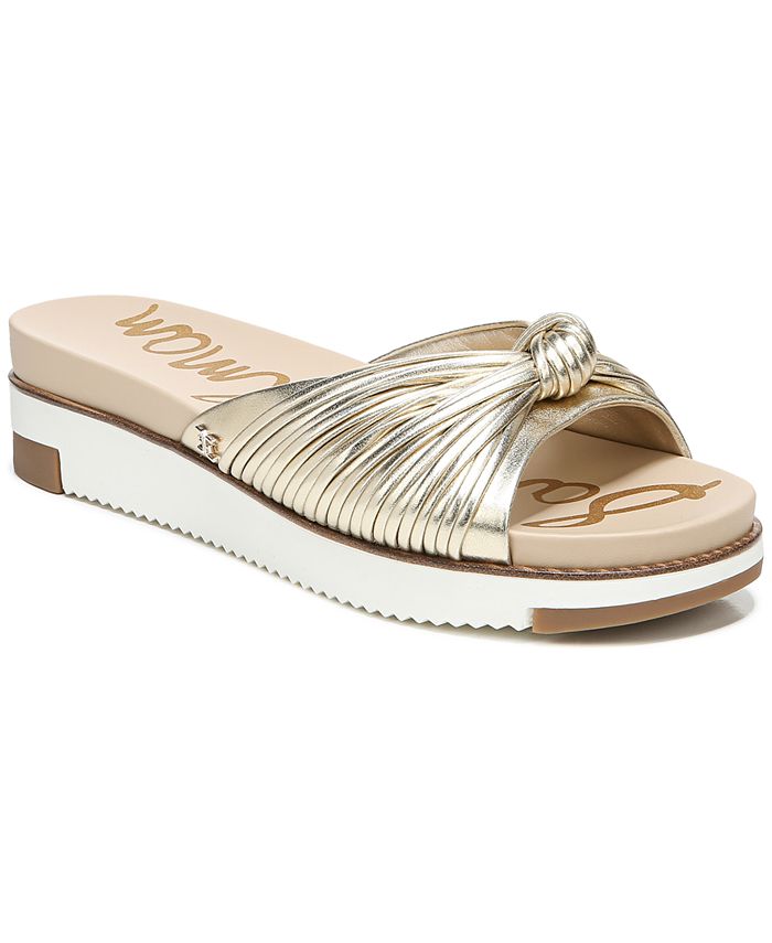 Sam Edelman Women s Adriel Knotted Sport Slide Sandals Macy s