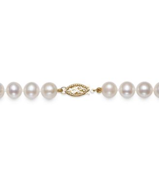 Cultured Freshwater Pearl 3 Piece Set, Necklace, Earrings and Bracelet in 14k Gold