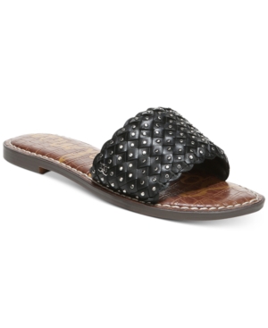 Sam Edelman Women's Geraldine Woven Studded Sandals Women's Shoes