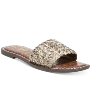 Sam Edelman Women's Geraldine Woven Studded Sandals Women's Shoes