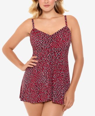 Swim Solutions - Over-The-Shoulder Flyaway Swimdress