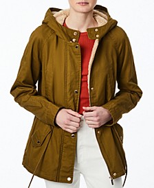 Juniors' Hooded Anorak Jacket, Created for Macy's