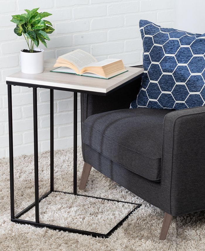 Honey Can Do Square C End Table Macy's