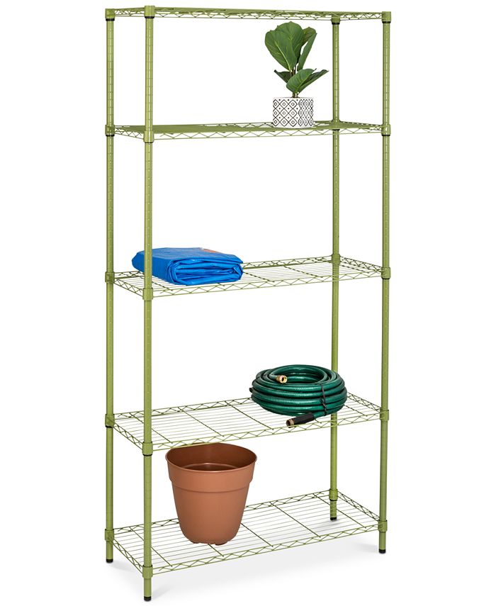 Honey Can Do HeavyDuty 5Tier Adjustable Storage Shelving Unit Macy's