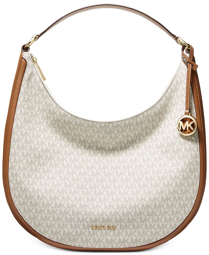 Michael Kors Signature Lydia Large Hobo Bag & Reviews - Handbags &  Accessories - Macy's