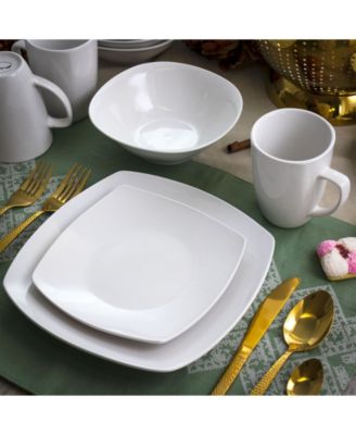 Bishop 16 Pc. Dinnerware Set, Service for 4