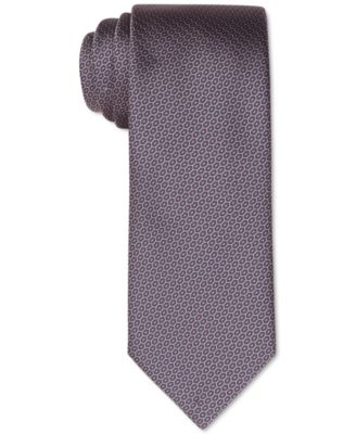 Calvin Klein - Men's Hex Geometric Slim Tie