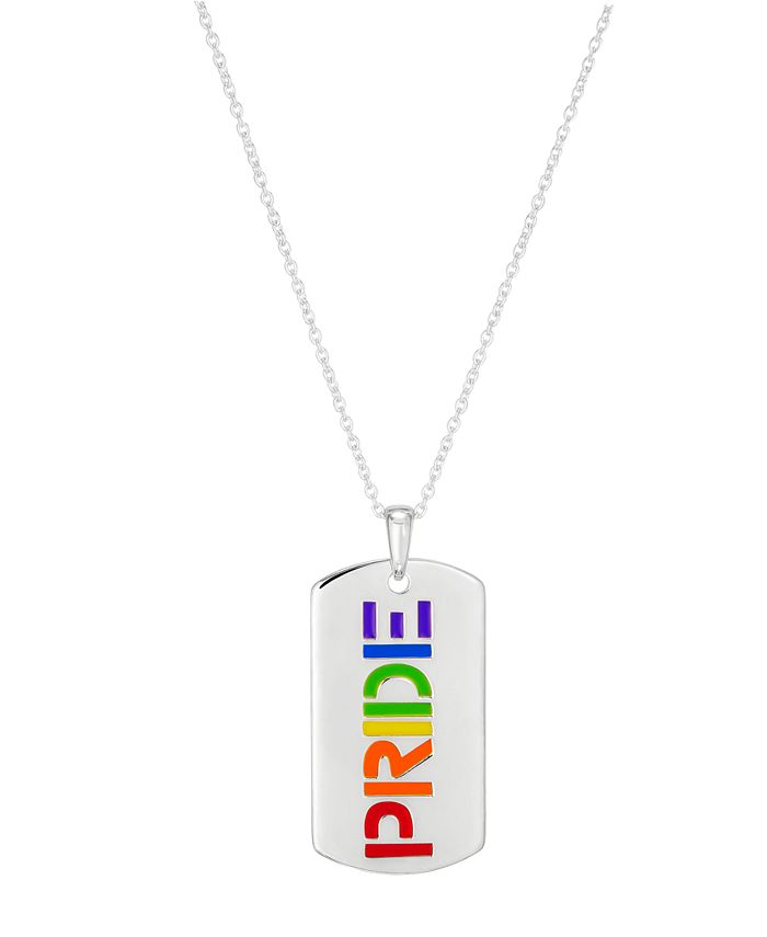 Macy's Pride Rainbow Logo Dog Tag 22