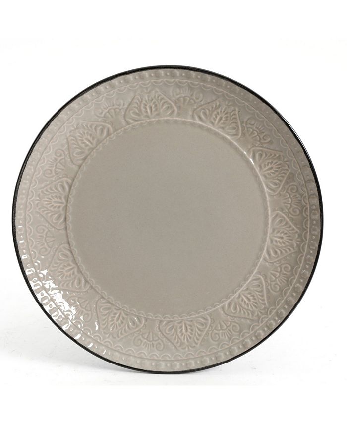 Gibson Elite Milanto Stoneware Dinnerware Set, 16 piece Macy's