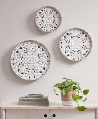 Medallion Trio Wall Decor, 3 Piece Set