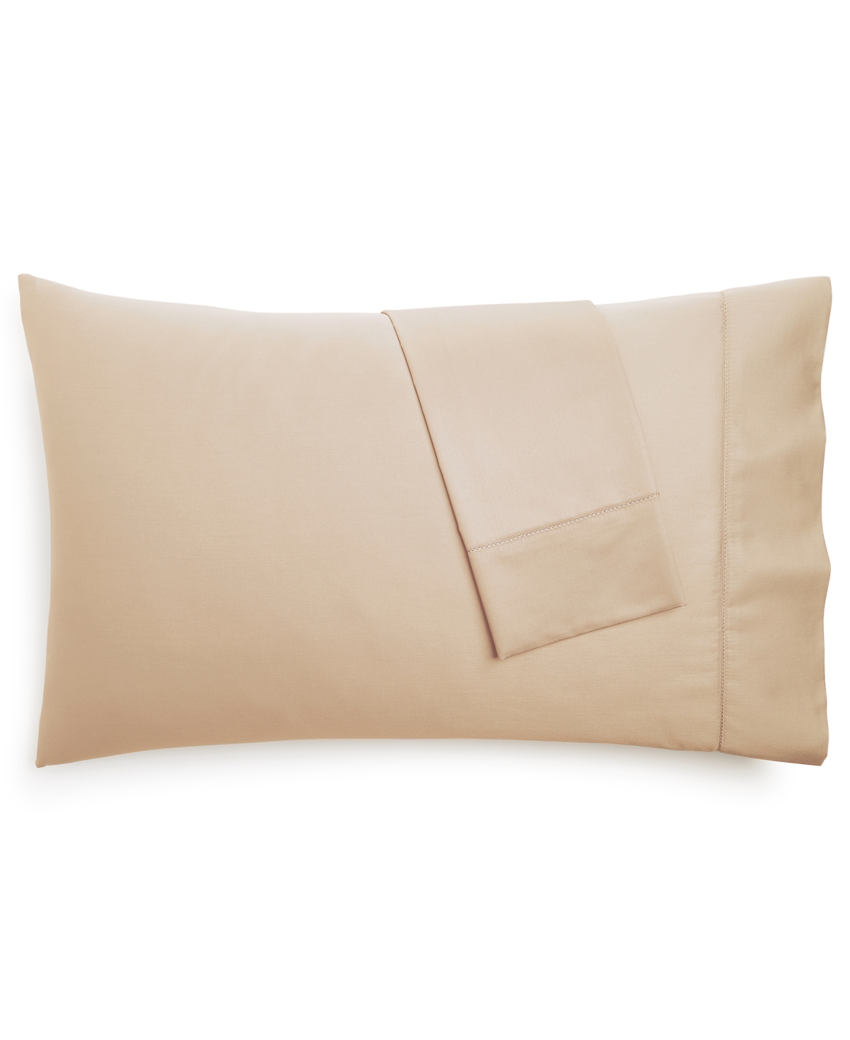 Hotel Collection 1000 Thread Count 100% Supima Cotton Pillowcase, Standard, Created For Macy's In Tan