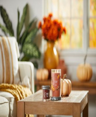 Yankee Candle Signature Large Tumbler Spiced Pumpkin Candle, 20 Oz