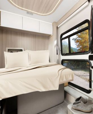 Premier 1800 Series Deep Pocket Bed 4 Piece Sheet Set, RV Queen