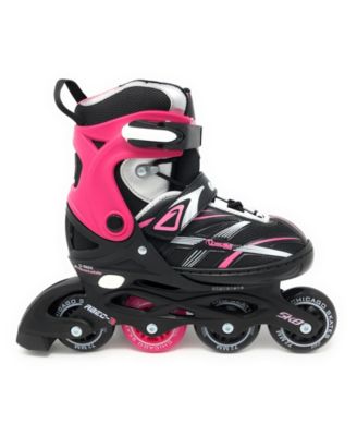 Girls Adjustable Inline Skates - Size L (5-9)