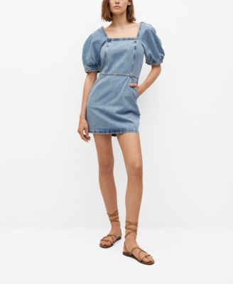 mango denim dresses