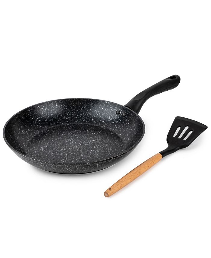 Brooklyn Steel Co. Milky Way 12" Aluminum Frypan with Slotted Turner