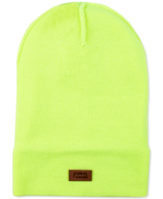Levi’s All Season Comfy Leather Logo Patch Hero Beanie