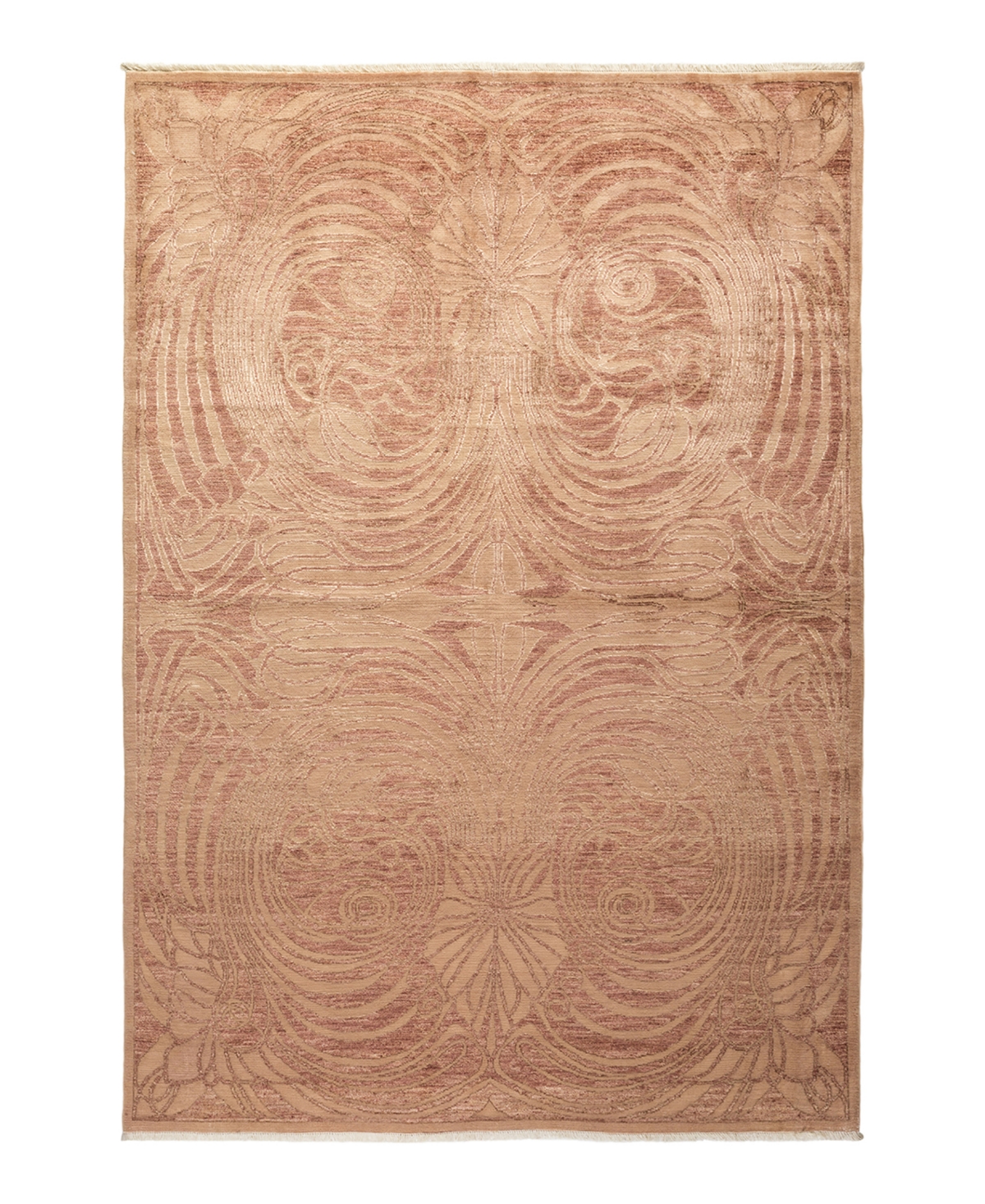 Closeout! Adorn Hand Woven Rugs Eclectic M1801 6' x 8'9in Area Rug - Beige