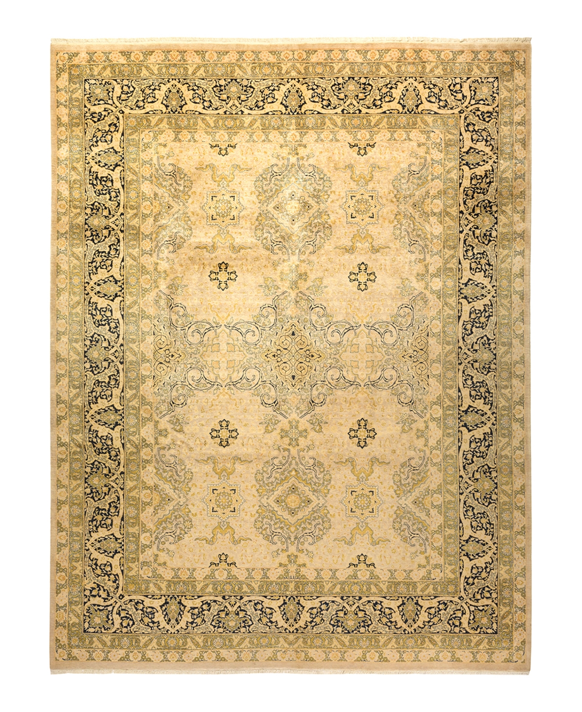 Closeout! Adorn Hand Woven Rugs Mogul M1323 9'2in x 11'10in Rectangle Area Rug - Ivory