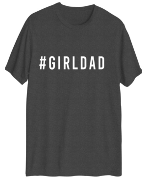 Men's Hash Tag Girl Dad Short Sleeve Graphic T-shirt