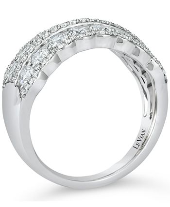 Le Vian - Vanilla Diamond Double Row Statement Ring (1-5/8 ct. t.w.) in Platinum