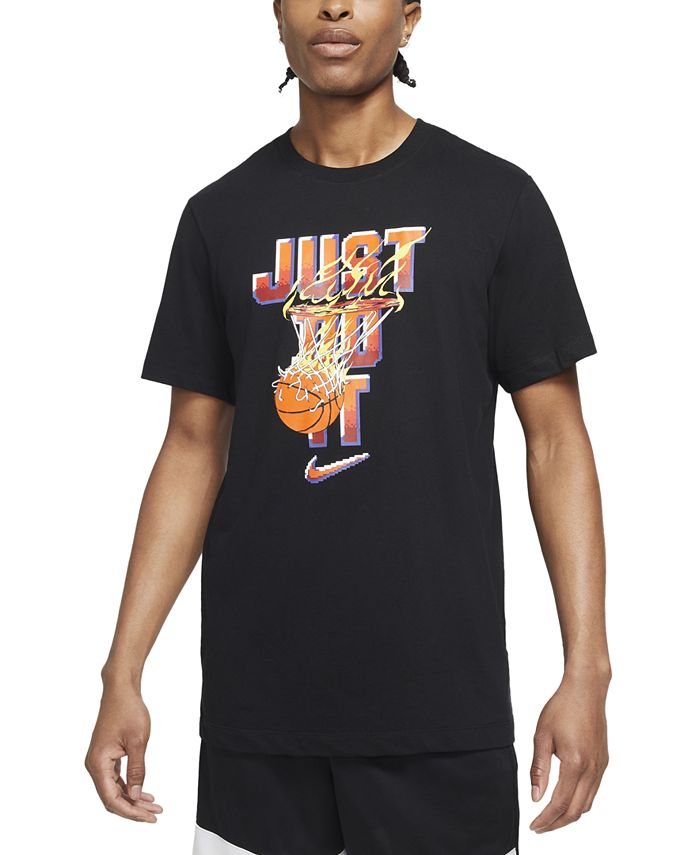Nike Men's Just Do It Hoop T-Shirt - Macy's