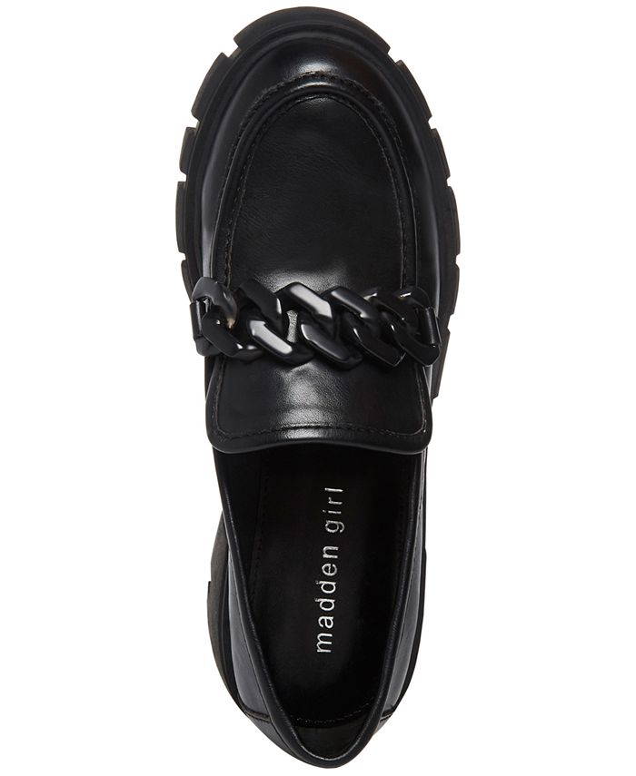Madden Girl Hoxton Chain Lug Loafers & Reviews Slippers Shoes Macy's
