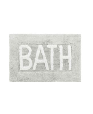 Shop Jean Pierre Cotton Novelty Bath Rug Collection In Taupe