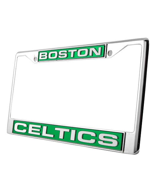 Rico Industries Boston Celtics Laser License Plate Frame Reviews Sports Fan Shop By Lids Men Macy S
