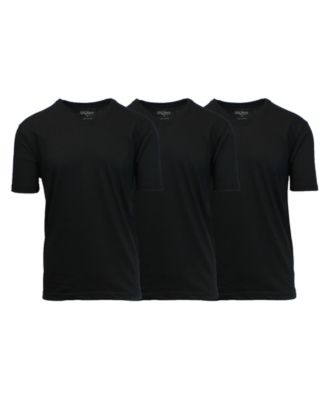 Men's Short Sleeve V-Neck T-shirt, Pack of 3