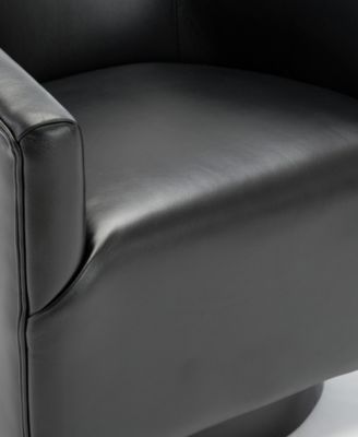 Gaven Wood Base Swivel Chair