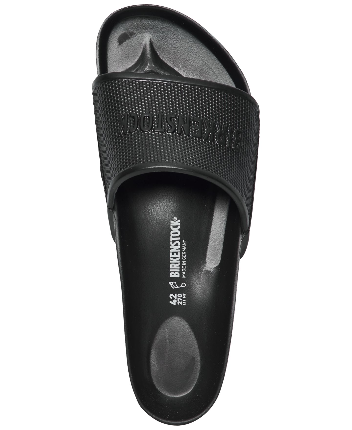 Мужские сандалии Birkenstock Barbados Slide, цвет: Чёрный — фото 5