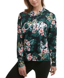 Women's Floral-Print Hoodie