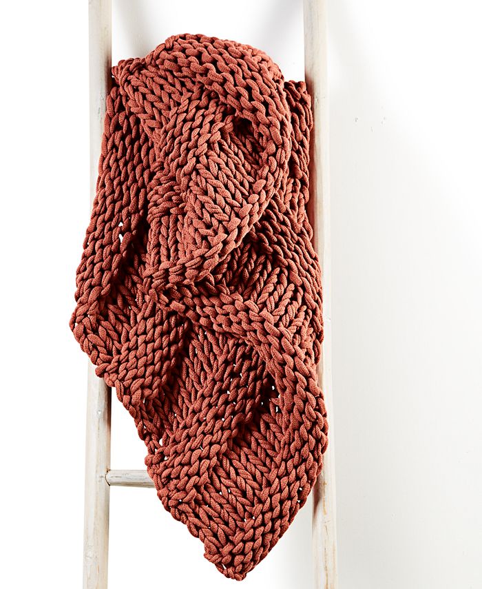 Oake Chunky Knit Throw, 50