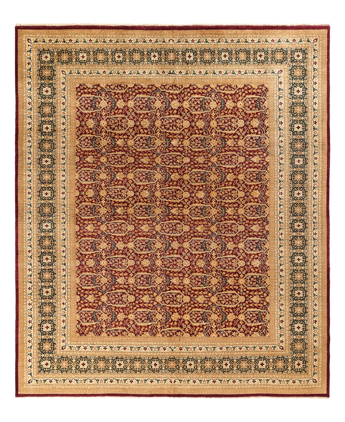 Closeout! Adorn Hand Woven Rugs Mogul M1427 9'2in x 11' Area Rug - Red