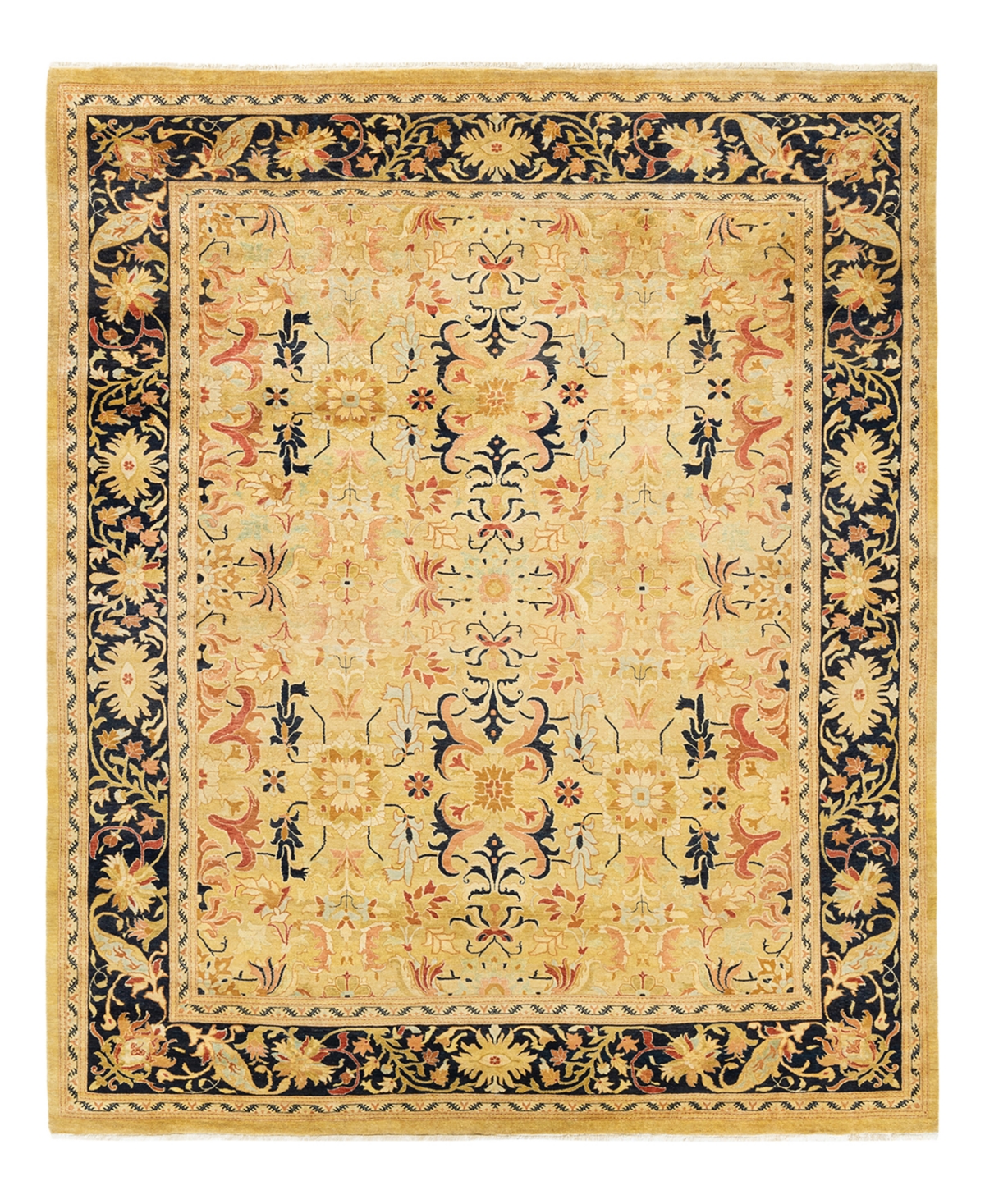 Closeout! Adorn Hand Woven Rugs Mogul M1449 8'4in x 10'3in Area Rug - Olive
