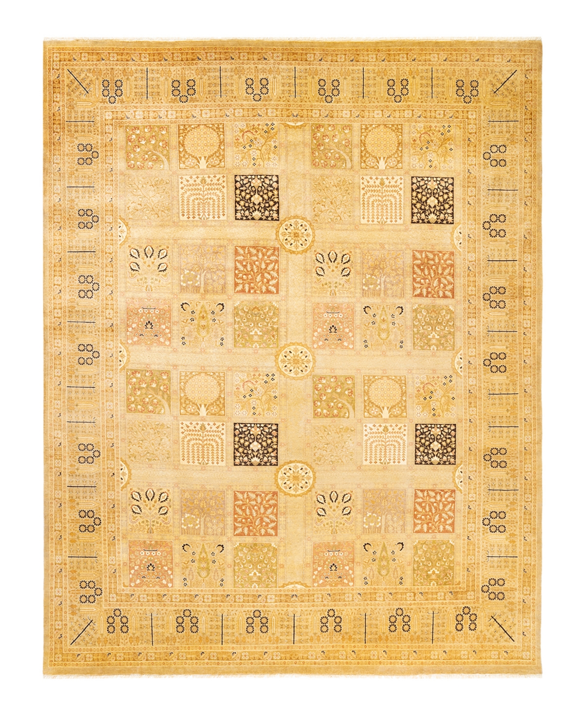 Closeout! Adorn Hand Woven Rugs Mogul M1422 8'1in x 10'6in Area Rug - Sand