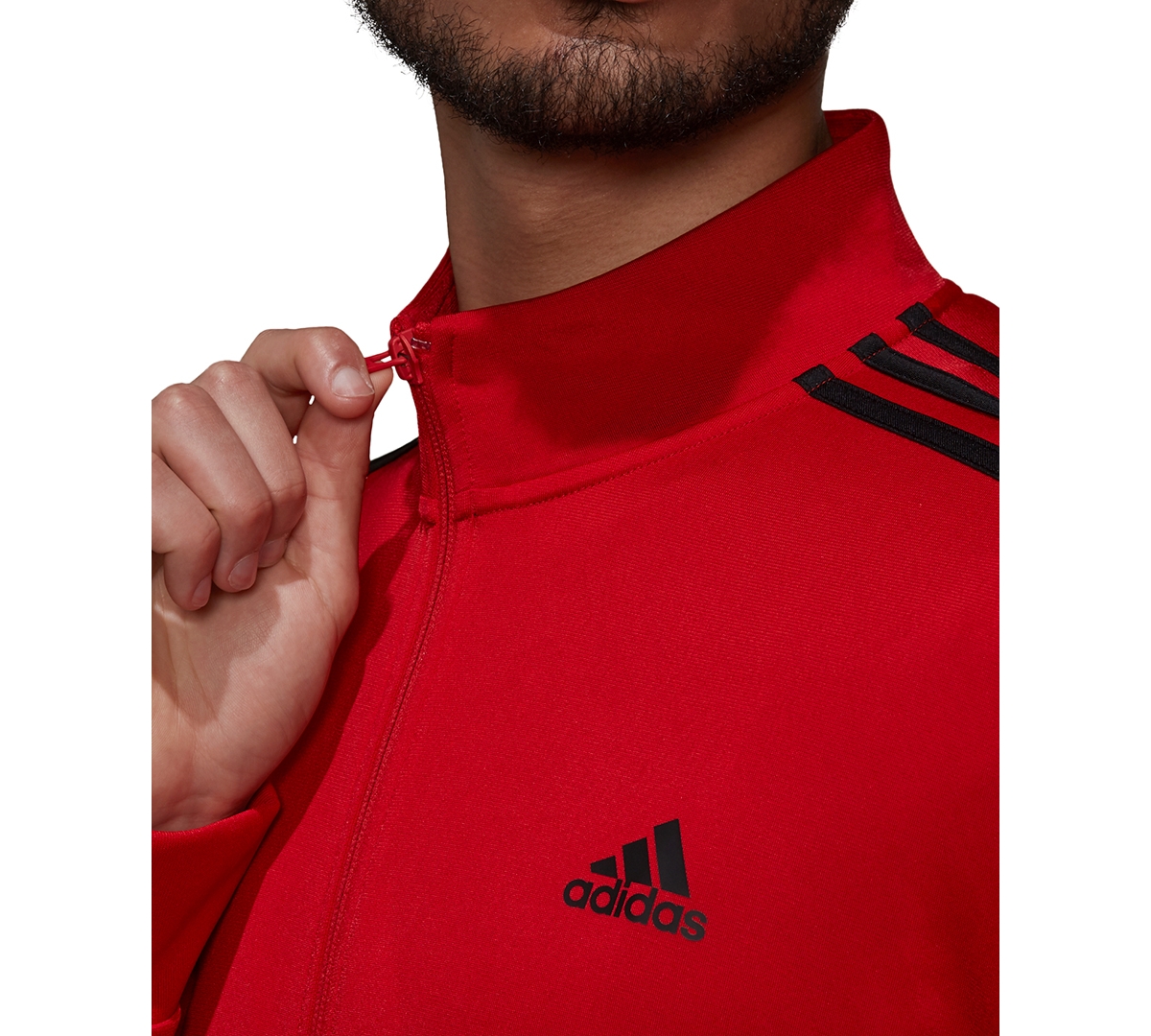 adidas Men's Tricot Track Jacket -Black