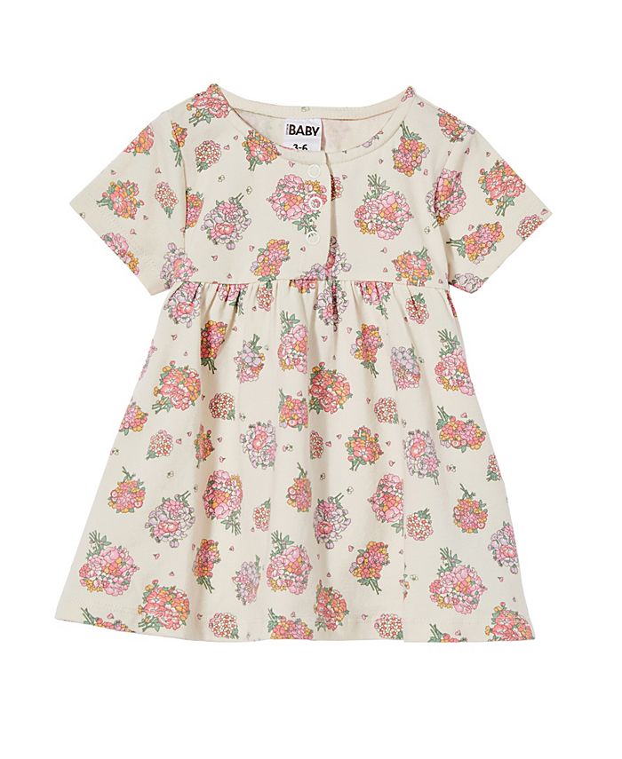 COTTON ON Baby Girls Milly Short Sleeve Dress - Macy's
