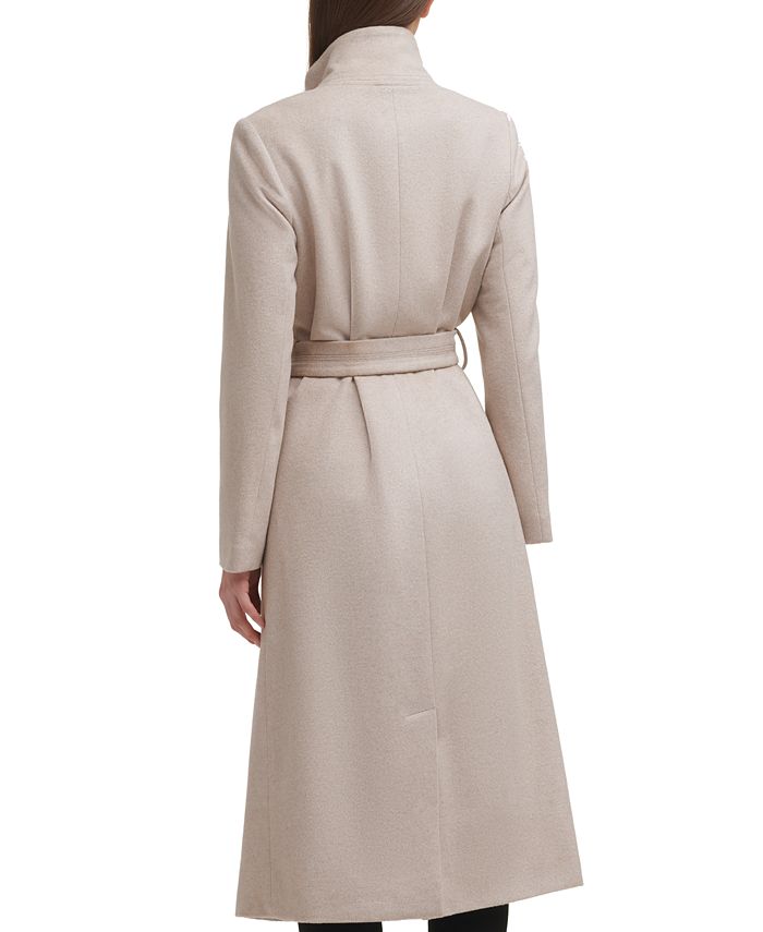 Cole Asymmetrical Belted Maxi Coat & Reviews Coats Women