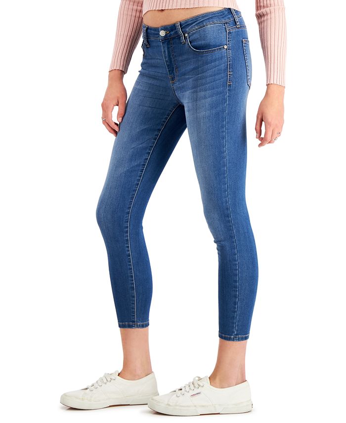 Body Sculpt By Celebrity Pink Juniors Super Slimmer Slim Your Thigh Ankle Jeans Medium Blue Size 5 main image 0
