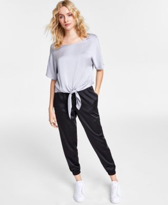 Bar III - Tie-Hem Top